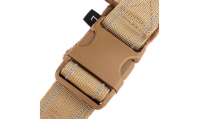 Brunt blødt polstret reflekssele med no-pull design, øget synlighed, sikker spænde og justerbare stropper.