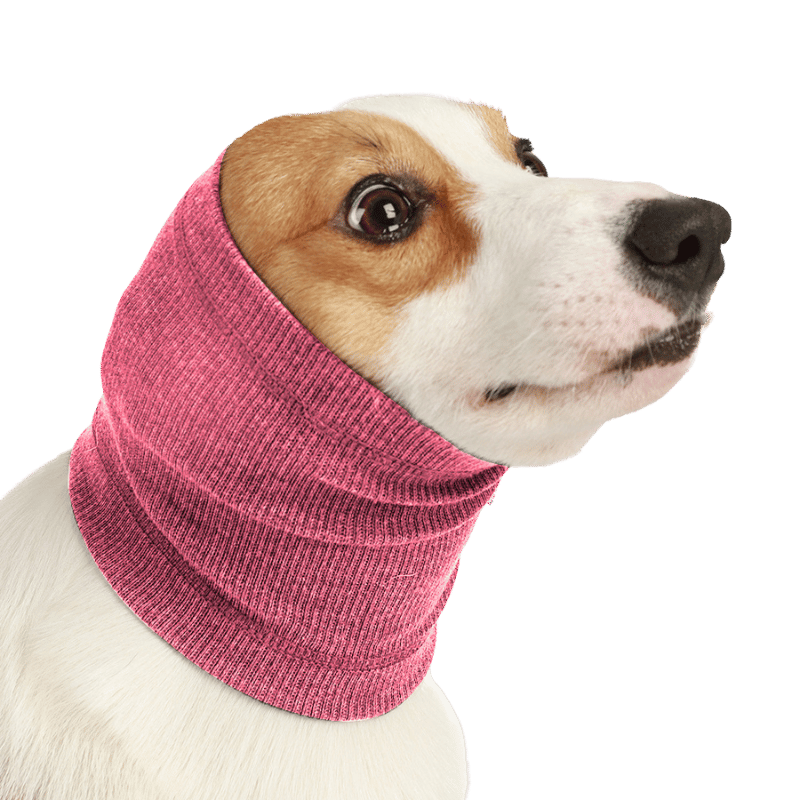 Angsthæmmende Hundehætte til Støj, ører og Koldt Vejr