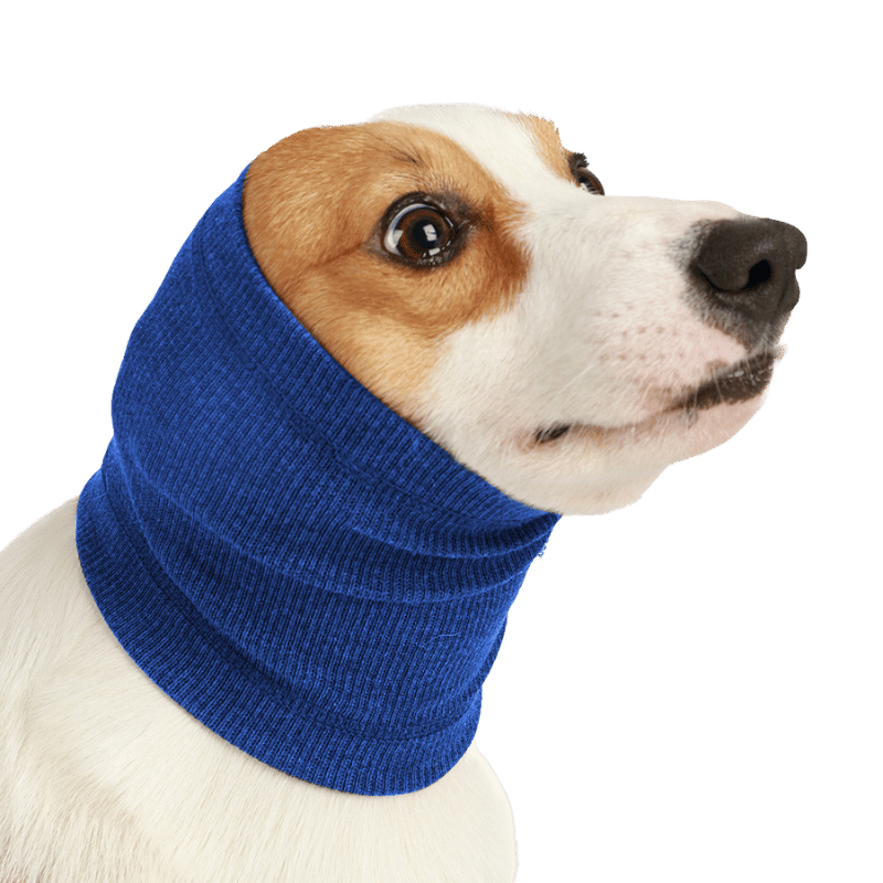 Angsthæmmende Hundehætte til Støj, ører og Koldt Vejr