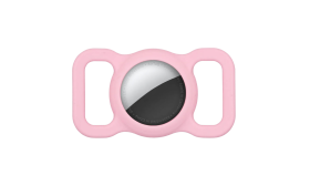 Slidstærkt AirTag-holder i Silikone til Hundehalsbånd – Beskyttelse til AirTag