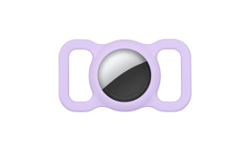 Slidstærkt AirTag-holder i Silikone til Hundehalsbånd – Beskyttelse til AirTag