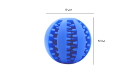 Interaktiv Bold med Godbidder – Sjovt Legetøj i Gummi til Hunde Interaktiv Bold med Godbidder – Sjovt Legetøj i Gummi til Hunde