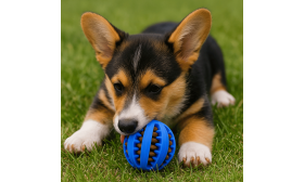 Interaktiv Bold med Godbidder – Sjovt Legetøj i Gummi til Hunde Interaktiv Bold med Godbidder – Sjovt Legetøj i Gummi til Hunde