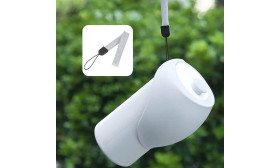 Foldbar Vandflaske til hunde 550 ml - Rejsevandskål til Kæledyr i Fødevaregodkendt Silikone