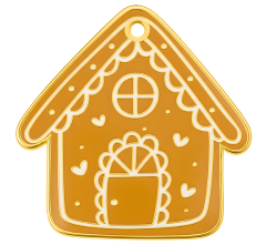 Indgraveret Hundetegn Honningkagehus