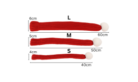 Varm strikket julestrikket halstørklæde til hund – festligt halsbåndstilbehør