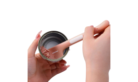 Silikoneske med langt håndtag til kæledyrsfoder – spatel til vådfoder